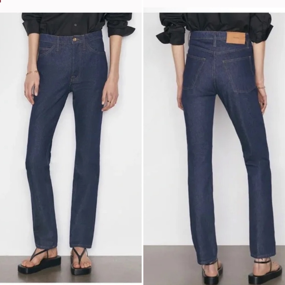 Frame Le Italien True Straight Rinse Jeans